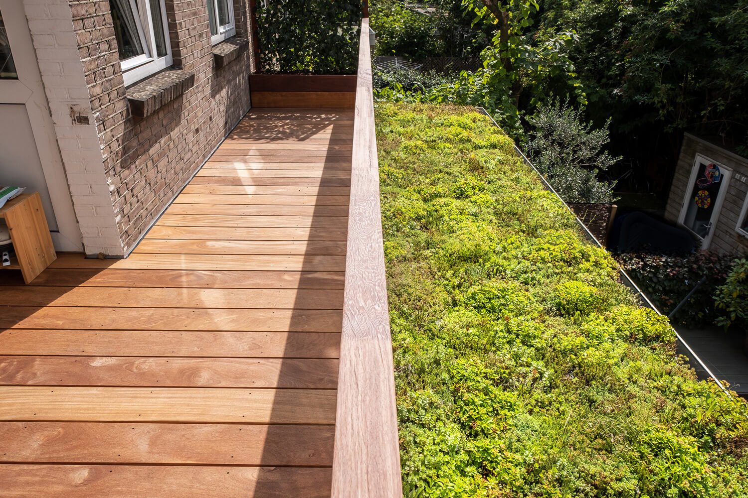 Green Sphere Roof detail